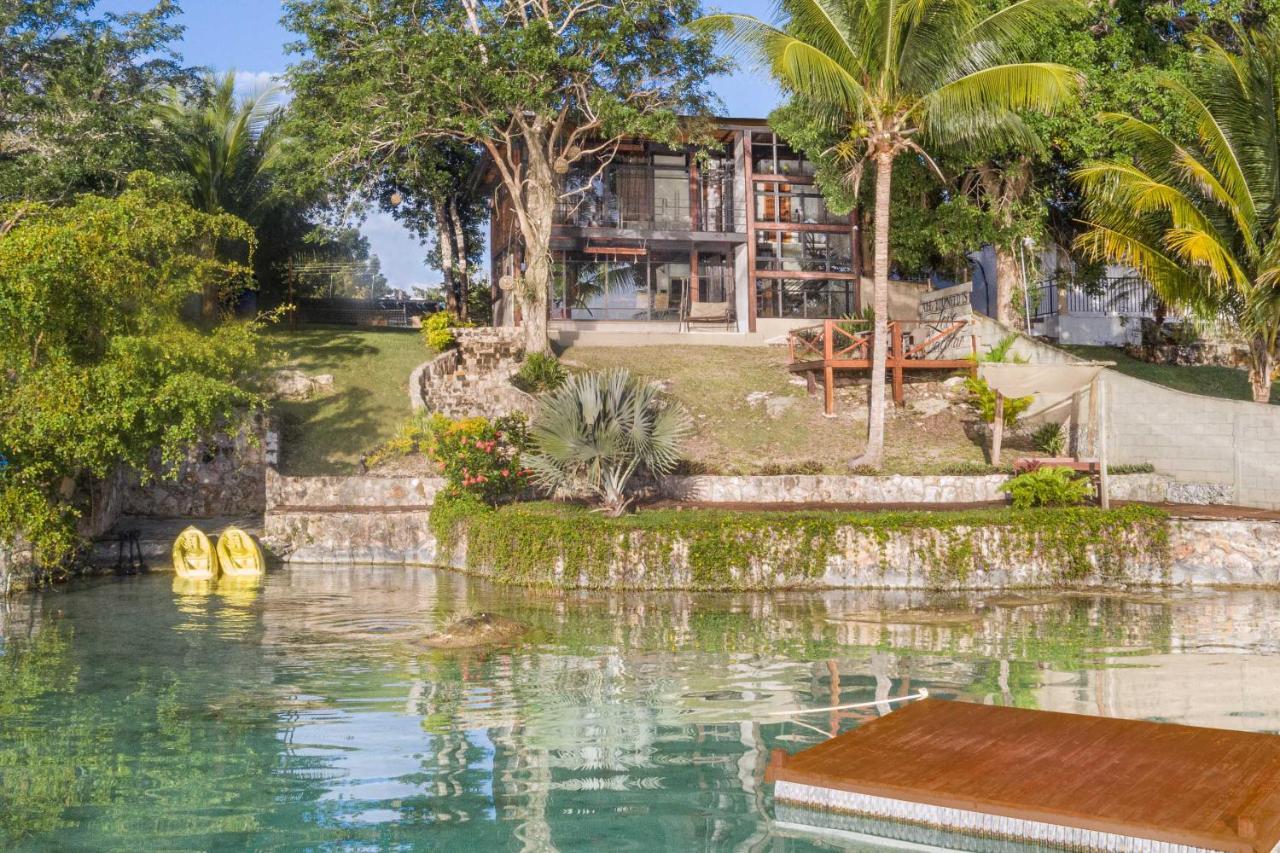 Casa Villa Real- Lagoon Acces And Stunning Views! Bacalar Kültér fotó