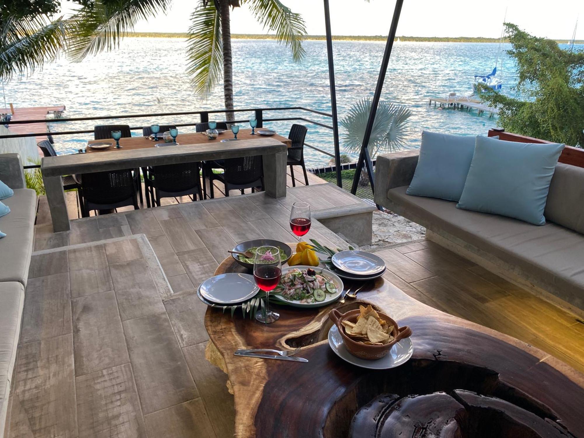 Casa Villa Real- Lagoon Acces And Stunning Views! Bacalar Kültér fotó
